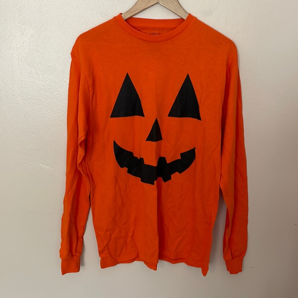 NWOT Freeze Orange Pumpkin Long Sleeve Tee